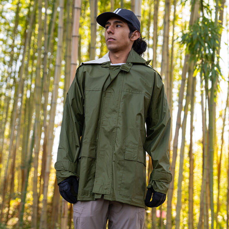 Danish OD Lightweight Raincoat | Unissued, , large image number 9